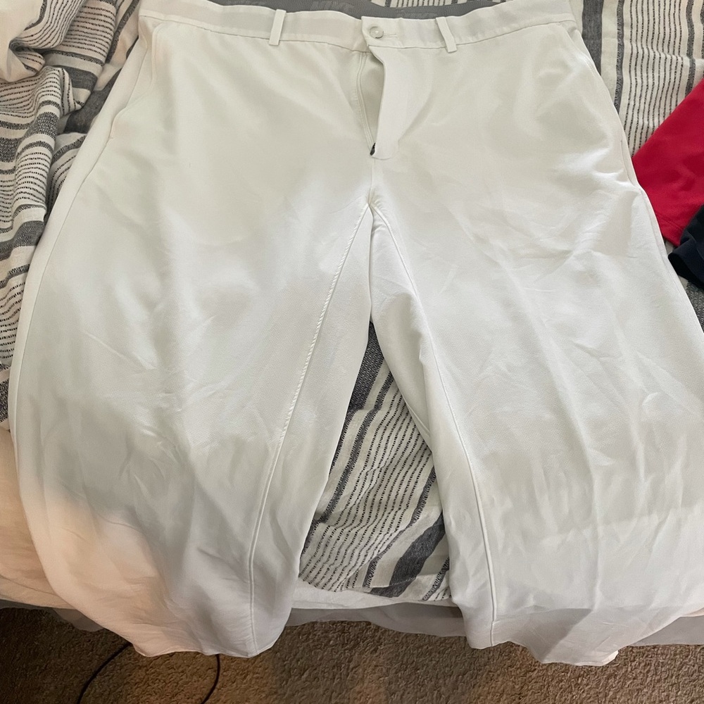 Nike Golf Standard Fit Pants. White. 36x32